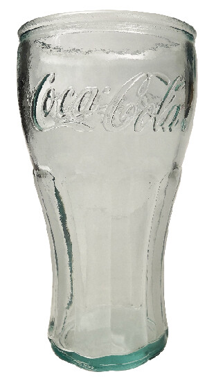 Recycled glasses. glasses "COCA COLA" 0.45L, package contains 6 pcs|Vidrios San Miguel|Recycled Glass