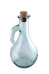 VIDRIOS SAN MIGUEL !RECYCLED GLASS! Lahev z recyklovaného skla na olej , 0,5L čirá