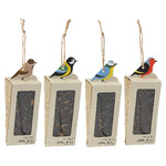 Wiszący karmnik dla ptaków „BEST FOR BIRDS” z nasionami słonecznika, opakowanie zawiera 4 sztuki!|Esschert Design