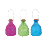 Stinging insect catcher, colored glass, pack contains 3 pieces!, M|Esschert Design