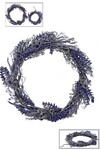 Wreath Lavender, washed out, white, V|Ego Dekor