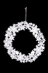 Wreath with snowflakes, LED, M|Ego Dekor