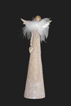 ED Angel Antonie, natural with white, 11 x 5 x 28 cm|Ego Dekor