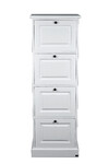 Shoe cabinet 4 doors, BRETAGNE, 53x162x40|Ego Dekor