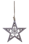 Wooden star, M|Ego Dekor