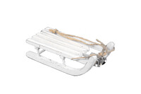 Wooden sled, white, M|Ego Dekor