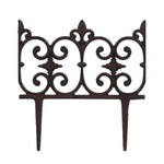 Ogrodzenie ORNAMENT, 27,5 cm, brązowy|Esschert Design