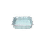 Square baking dish, 24x24cm, IMPRESSIONS, blue (turquoise) (SALE)|Casafina