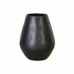 Váza 25cm|4,5L, LE JARDÍN, čierna|Sable noir|Costa Nova