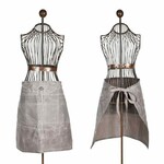 Apron-skirt, waxed canvas|Esschert Design