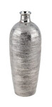 Vase, stoneware, silver/brown, h. 43 cm (SALE)|Ego Dekor