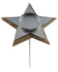 Engraving star, candlestick, V (SALE)|Ego Dekor