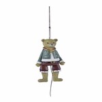 Hanging teddy bear puppet, 16.5 cm