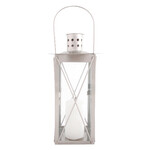 Stainless steel lantern, M (SALE)|Esschert Design