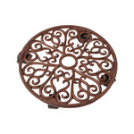 Round planter mat, cast iron, 35 cm|Esschert Design