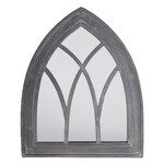 Zrkadlo Gotika, drevené, šedá, patina, 66x4, 8x80 cm | Esschert Design