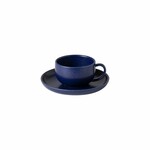 CASAFINA Šálek na čaj s podšálkem 0,22L, PACIFICA, modrá