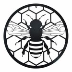 Dekoracja Pszczółka na ścianę o średnicy 60cm|Esschert Design