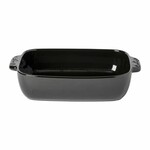 Baking dish 33x22cm CASA STONE, black (Midnight Black) (SALE)|Casafina