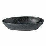 Oval baking dish 31cm|1.4L, LIVIA, black|Matte|Costa Nova