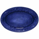 Oval tray 46x31cm ABBEY, blue (turquoise) (SALE)|Casafina