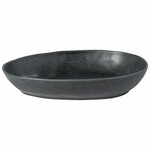 Oval baking dish 31cm|1.9L, LIVIA, black|Matte|Costa Nova