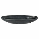 Oval tray 41 cm, LIVIA, black|Matte|Costa Nova