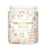 Svíčka s 1-knotem 0,2 KG VANILLA PUMPKIN WAFFLE, aromatická v dóze s kovovou pokličkou|Goose Creek