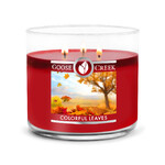 Candle 0.41 KG COLORFUL LEAVES, aromatic in a jar, 3 wicks|Goose Creek