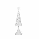 Decoration of trees with a star, 38 cm, white | Ego Dekor