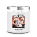 HELLOWEEN candle 0.45 KG SPOOKY BUDDIES, aromatic in a tin with a metal lid, 2 wicks|Goose Creek