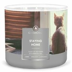 Candle 0.41 KG STAYING HOME, aromatic in a jar, 3 wicks|Goose Creek