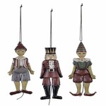 Puppet hanger CIRC, 18cm, grey/red, package contains 3 pieces!|Ego Dekor