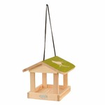 DIAPOSITIV hanging feeder, 24x23x20cm, natural/green|Esschert Design