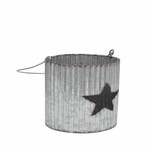 Candle lantern STAR, 14 cm, metal|Ego Dekor