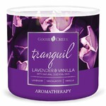 AROMATHERAPY candle 0.41 KG LAVENDER & VANILLA, aromatic in a jar, 3 wicks|Goose Creek
