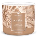 Świeca AROMATHERAPY 0,41 KG KOKOS I DRZEWO SANDAŁOWE, aromatyczna w słoiczku, 3 knoty|Goose Creek