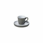 Coffee cup with saucer 0.09L, LAGOA ECO GRES, white|Costa Nova