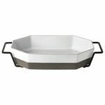 Baking dish, octagonal 35 cm, PLANO, white|Costa Nova