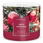 Candle 0.41 KG THIS IS CHRISTMAS, aromatic in a jar, 3 wicks|Goose Creek