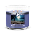 Candle 0.41 KG MOONLIT COCONUT, aromatic in a jar, 3 wicks|Goose Creek