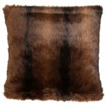 Alaska pillow, 45x45 cm, brown/stripes|Ego Dekor