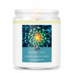 Candle with 1-wick 0.2 KG HONEY & WILDFLOWER, aromatic in a jar with a metal lid|Goose Creek