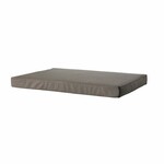 MADISON Seat on EURO pallet 120X80, grey-brown|Oxford taupe OUTDOOR