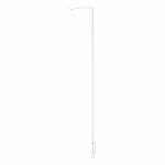 Stolik wiszący, OSŁONA OKNA, 126cm, biały|Esschert Design