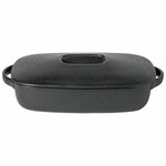 Baking dish with lid 3.6L, BOUTIQUE COLLECTIONS, black|carbon|Costa Nova