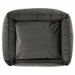 Dog bed with edge 90x70x22cm, DOG COCOON, anthracite|Van Baal