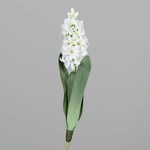 Kvetina umelá Hyacint, biela|krémová, 40cm|Ego Dekor