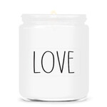 Candle with 1-wick 0.2 KG LOVE, aromatic in a jar with a metal lid|Goose Creek