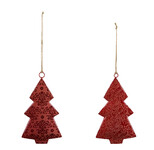 Metal tree, burgundy, V, package contains 2 pieces! * (SALE)|Ego Decor